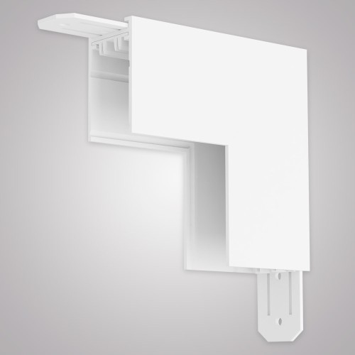 Угловой соединитель внутренний для накладного шинопровода белый, AM544 WH SMART