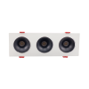 Светильник встраиваемый AM480-3 BK+WH цвет - черный (BK)