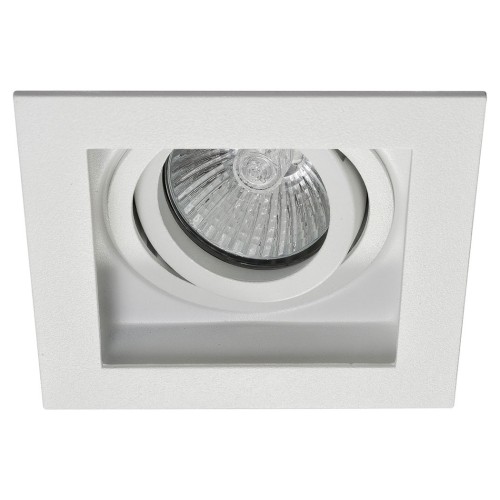 Поворотный встраиваемый точечный светильник AM Group AM165 WH