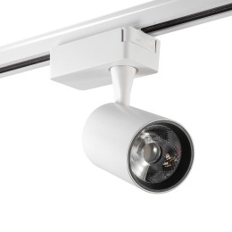 Однофазный трековый светильник светодиодный AM Group AM227 WH 3000K