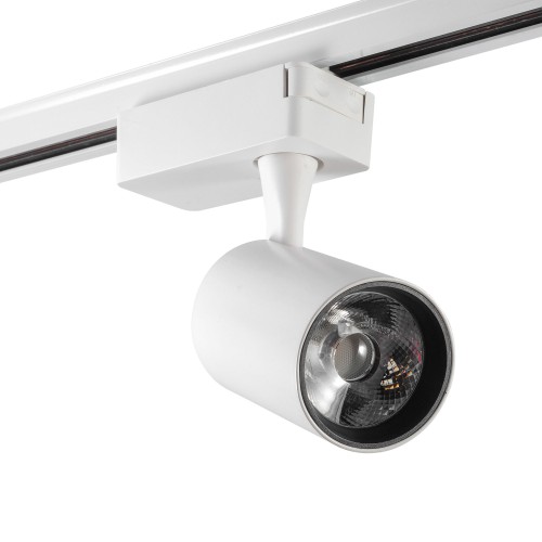 Однофазный трековый светильник светодиодный AM Group AM227 WH 3000K