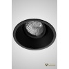 Поворотный встраиваемый точечный светильник AM Group AM167 BK