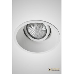 Поворотный встраиваемый точечный светильник AM Group AM167 WH