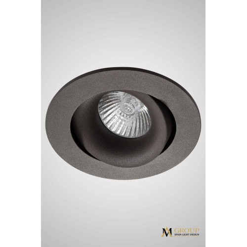 Поворотный встраиваемый точечный светильник AM Group AM130 COFFEE