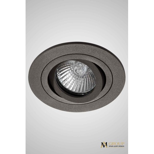 Поворотный встраиваемый точечный светильник AM Group AM122 COFFEE