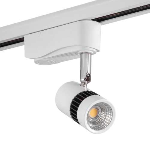 Однофазный трековый светильник светодиодный AM Group AM229 WH 4000K
