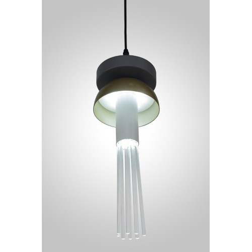 Светильник подвесной AM514 цвет: черный+серый+бронза