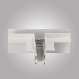 Т-образный коннектор для встраиваемого магнитного шинопровода MAGNET AM 402 LL-20С90° Т-образный WH