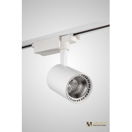 Однофазный трековый светильник светодиодный AM Group AM182-WH 3000K