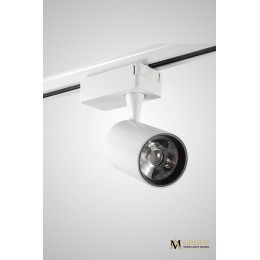 Однофазный трековый светильник светодиодный AM Group AM227 WH 3000K