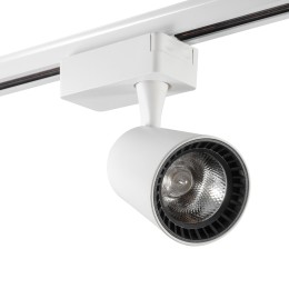 Однофазный трековый светильник светодиодный AM Group AM228 WH 3000K