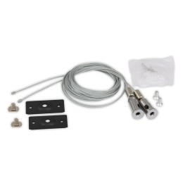 Подвесной трос для накладного шинопровода черный, AM549 BK