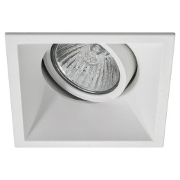 Поворотный встраиваемый точечный светильник AM Group AM168 WH