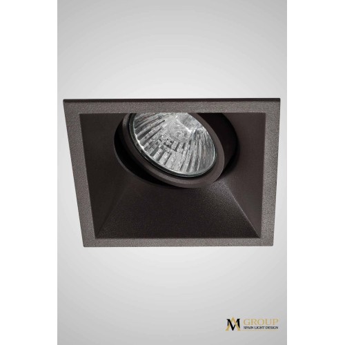 Поворотный встраиваемый точечный светильник AM Group AM168 COFFEE