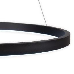 Светильник подвесной AM520 D1000 BK