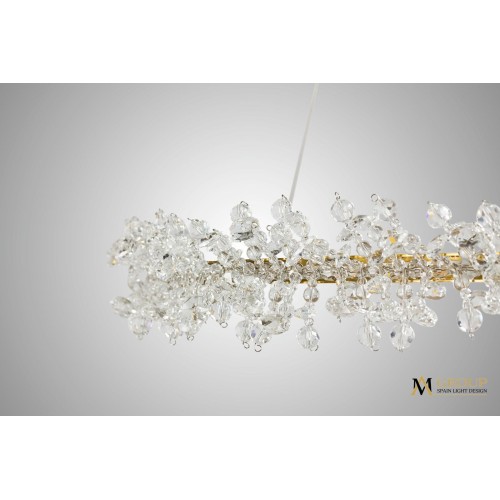 Светильник подвесной AM455 L600 POLISHED GOLD