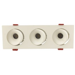 Светильник встраиваемый AM480-3 WH+WH цвет - белый (WH)