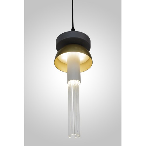 Светильник подвесной AM514 цвет: черный+серый+бронза