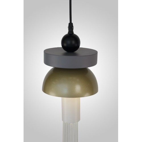 Светильник подвесной AM514 цвет: черный+серый+бронза