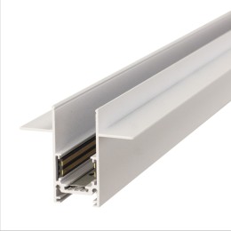 Встраиваемый магнитный трековый шинопровод MAGNET AM 402-3М LL-20C WH