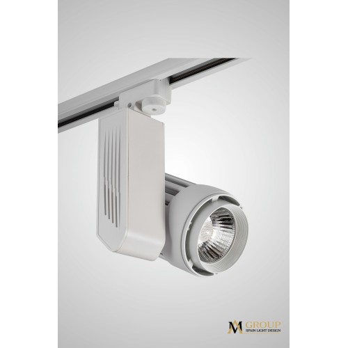 Однофазный трековый светильник светодиодный AM Group AM181-WH 4000K