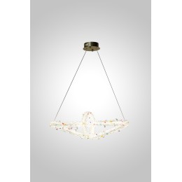 Люстра подвесная OVALE GD D600 цвет - золото